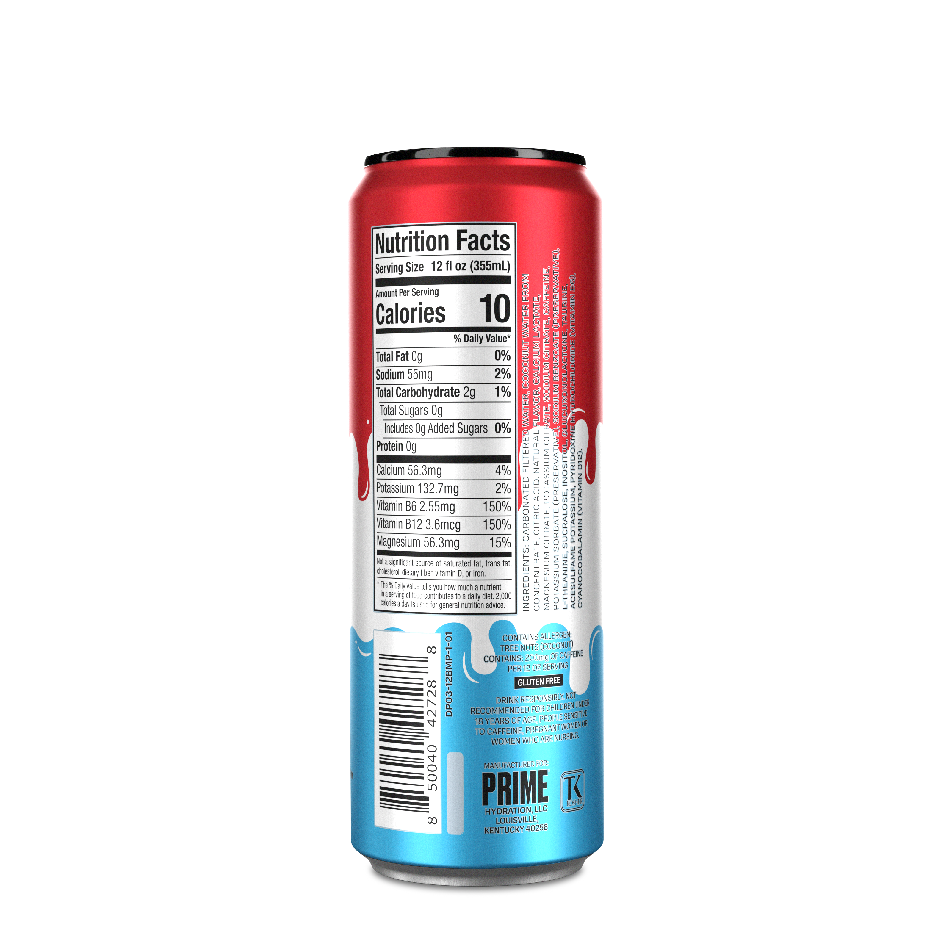 Energy Drink - Ice Pop - 12oz. (12 Cans)
